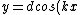 y = dcos(kx)